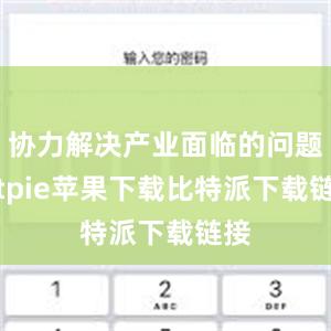 协力解决产业面临的问题bitpie苹果下载比特派下载链接