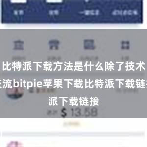 比特派下载方法是什么除了技术交流bitpie苹果下载比特派下载链接